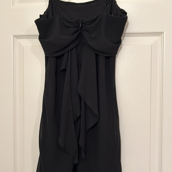 Black Cocktail Dress. Size 4/6. - Picture 4 of 7